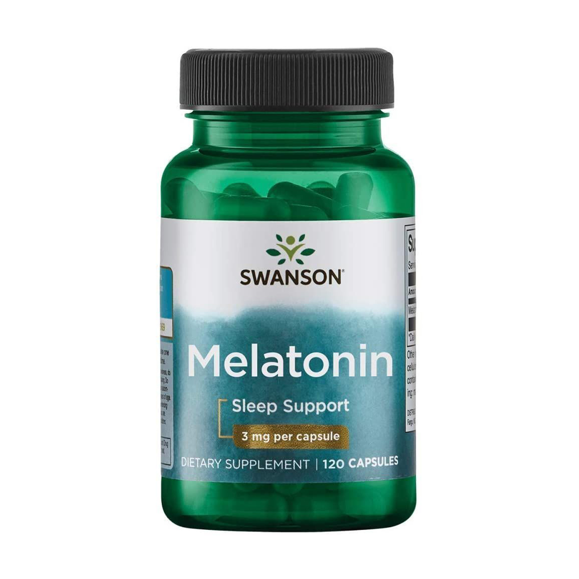 Мелатонін Swanson Melatonin 3 мг, 120 капсул