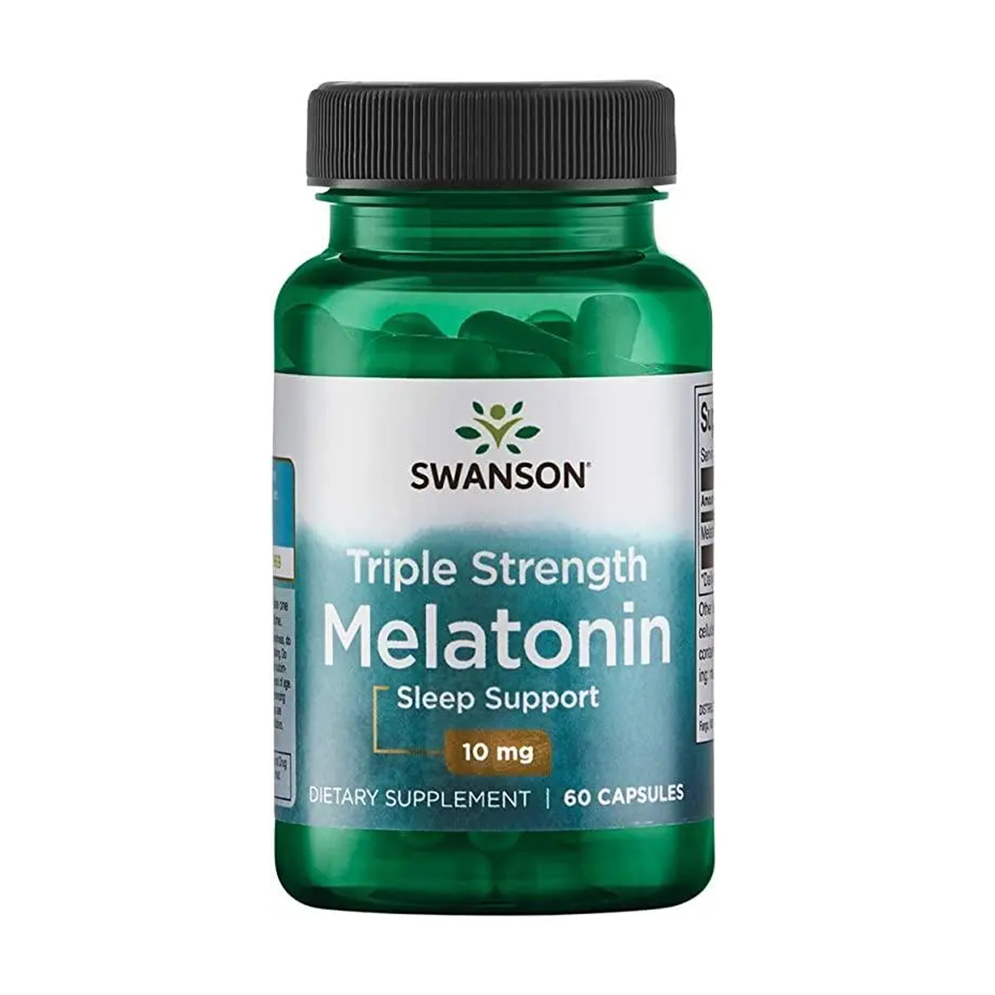 Мелатонін Swanson Triple Strength Melatonin 10 мг, 60 капсул